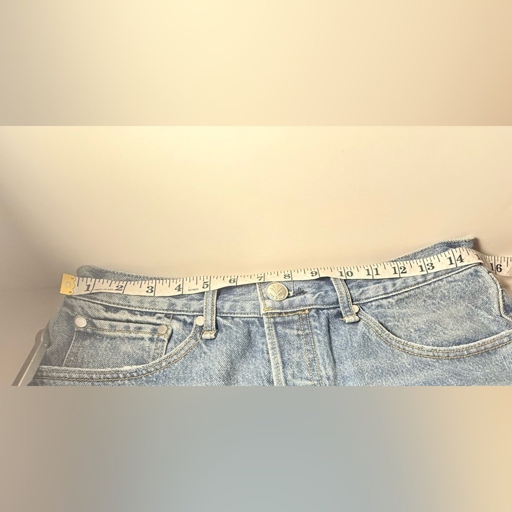 rag & bone Faded Blue Denim Shorts - Picture 6 of 11